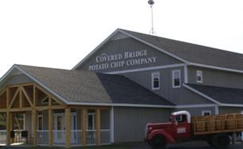 Covered Bridge Potato Chip Company receives tourism award Covered Bridge Potato Chip Company receives tourism award