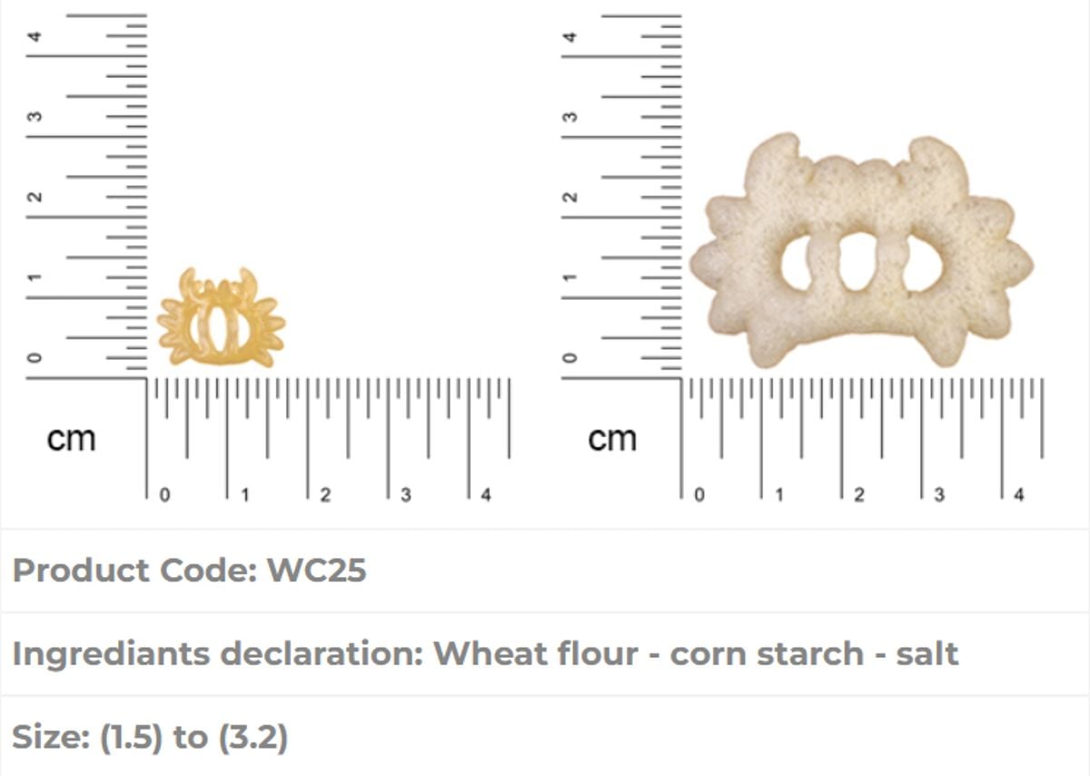 Almounajed Wheat Pellets (Crab) Specifications