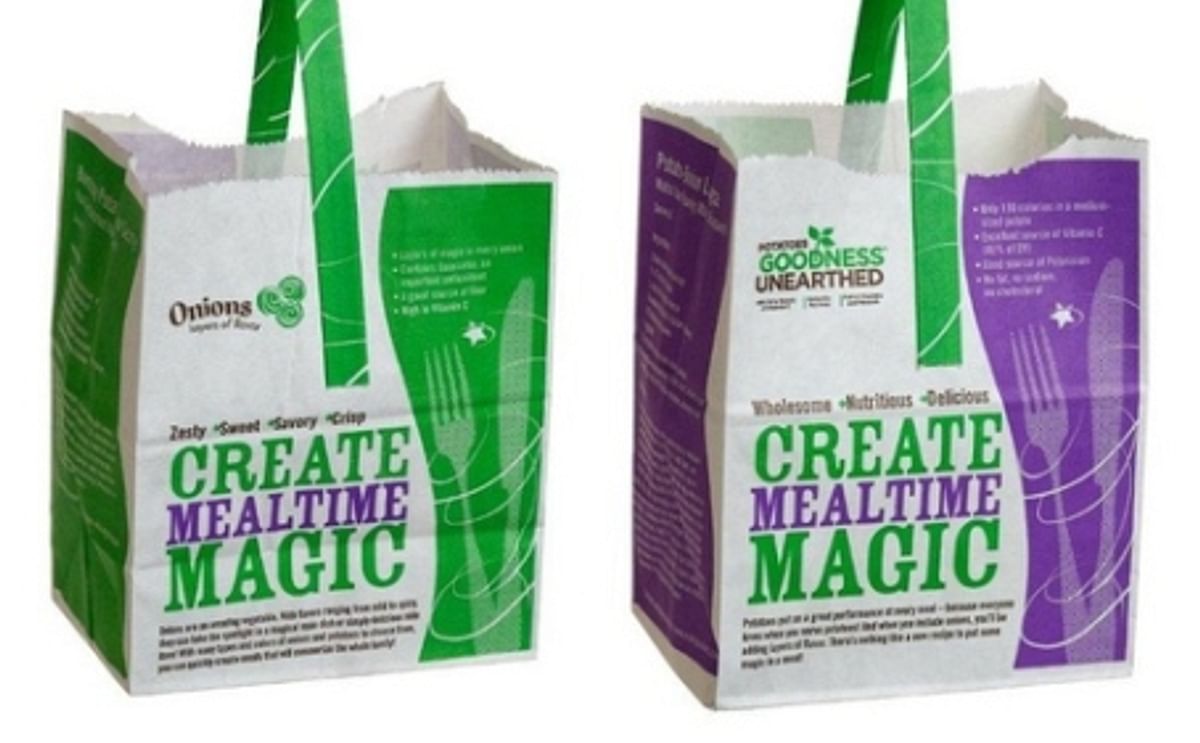 Potato & Onion promotion on “Create Mealtime Magic” tote bags