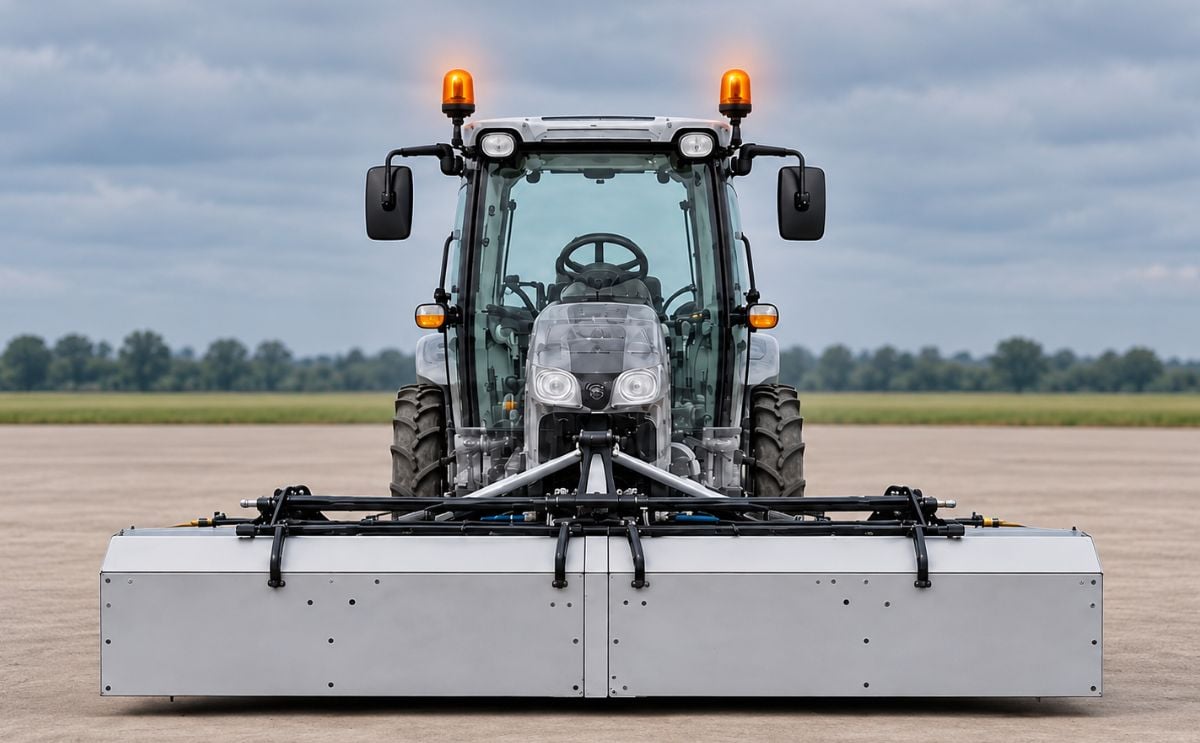 Croptimal's new tractor-mounted Croptiscan 3000 uses cameras above each row to detect PVY and leafroll in seed potato crops before symptoms are visible to the naked eye.