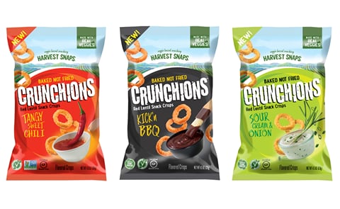 Harvest Snaps Introduces New Crunchions™ Product Harvest Snaps Introduces New Crunchions™ Product
