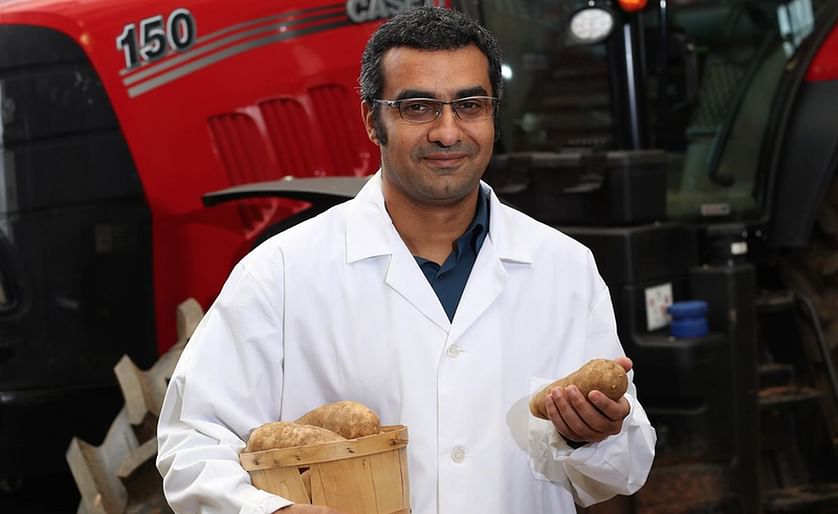 Dalhousie University Agriculture researcher Ahmad Al-Mallahi is working on sensors and automation to make potato farming smarter.