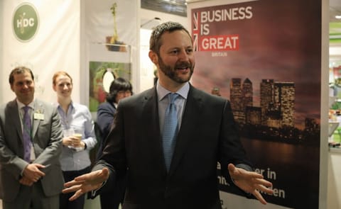 Industry flocks to UK stand at Fruit Logistica Industry flocks to UK stand at Fruit Logistica