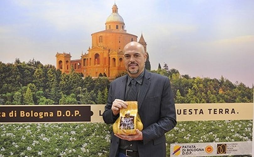 Davide Martelli, president of the Consortium for the Protection of the Potato of Bologna PDO (Consorzio di Tutela Patata di Bologna Dop) Davide Martelli, president of the Consortium for the Protection of the Potato of Bologna PDO (Consorzio di Tutela Patata di Bologna Dop)