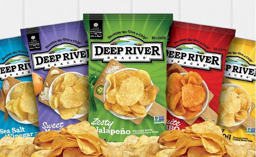 Deep River Snacks is known for its colorful line of kettle cooked potato chips