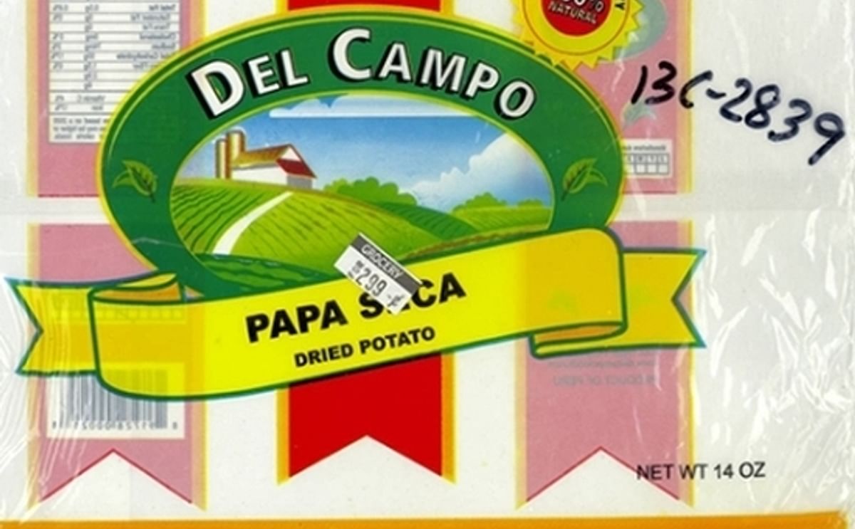 Megabusiness LLC Issues Alert on Undeclared Sulfites in Del Campo Papa Seca / DRY Potato 24x14 oz.