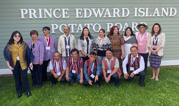 Delegation from the Phillipines visits the PEI Potato Board