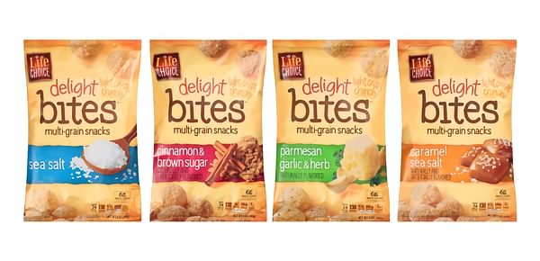 Life Choice Introduces Delight Bites Multi-Grain Snacks