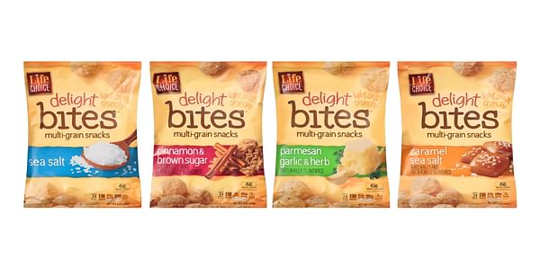 Life Choice Introduces Delight Bites Multi-Grain Snacks