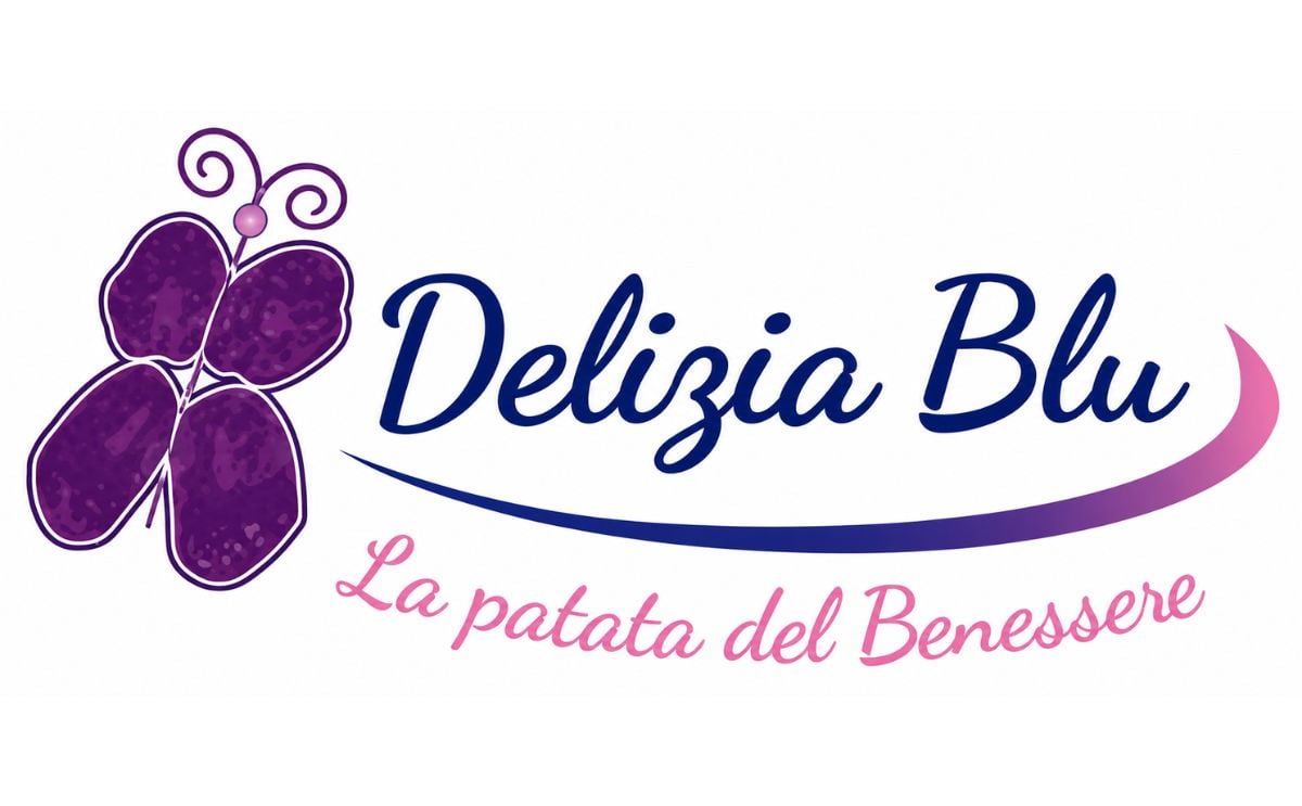 Logo de las papas azules "Delizia Blu" Logo de las papas azules "Delizia Blu"