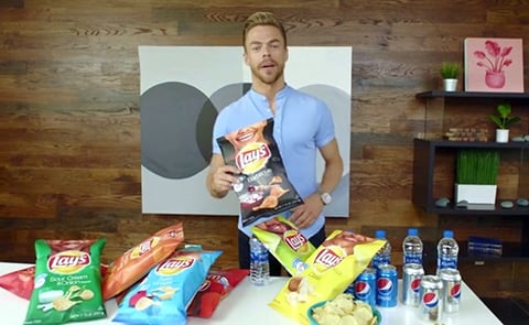 Award-winning dancer, actor, singer - and infectious smiler! - Derek Hough joins Lay's to celebrate everyday people sharing joy nationwide. Award-winning dancer, actor, singer - and infectious smiler! - Derek Hough joins Lay's to celebrate everyday people sharing joy nationwide.