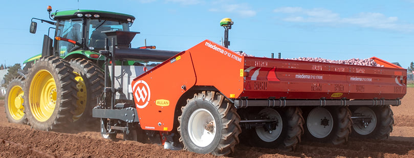 Dewulf Miedema CP 62 Extreme plantación de patatas