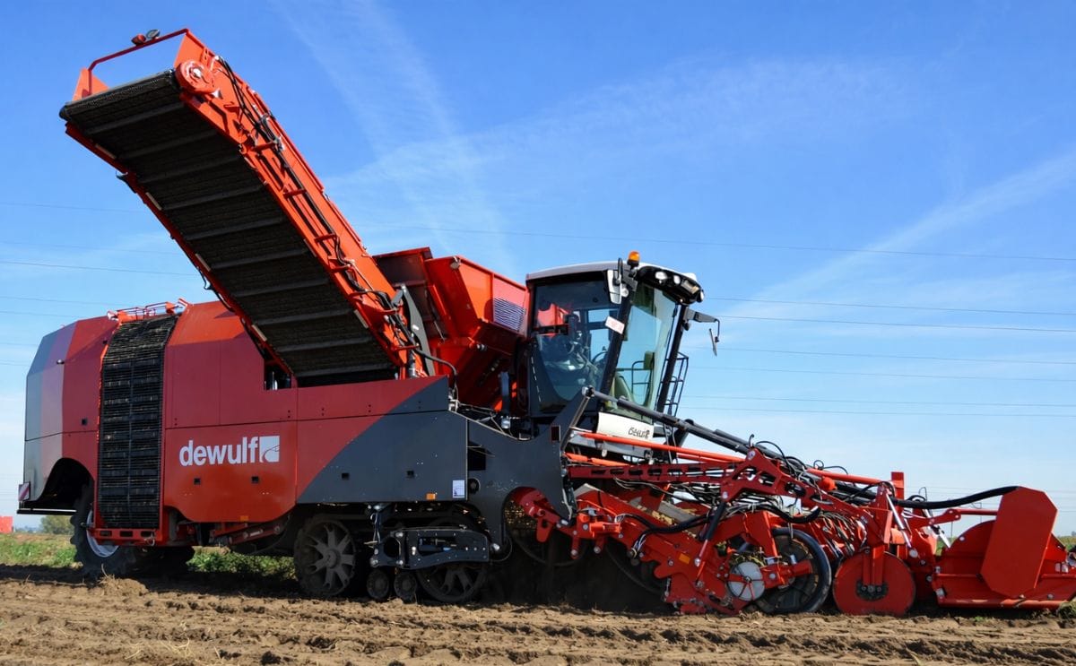 Dewulf Kwatro potato harvester undergoes a remarkable transformation Dewulf Kwatro potato harvester undergoes a remarkable transformation