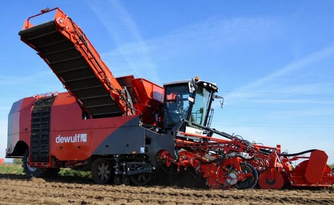 Dewulf Kwatro potato harvester undergoes a remarkable transformation Dewulf Kwatro potato harvester undergoes a remarkable transformation
