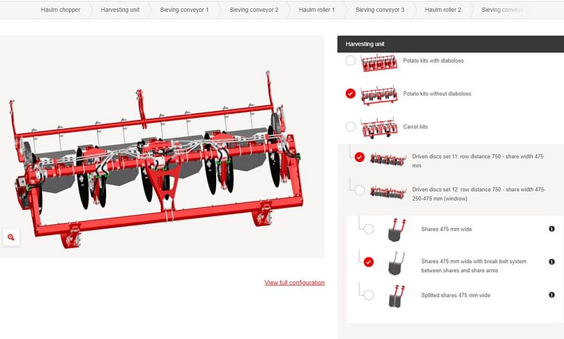 Dewulf launches state-of-the-art configurator