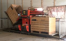 MB 55 Box filler with a capacity of 45-65 boxes per hour