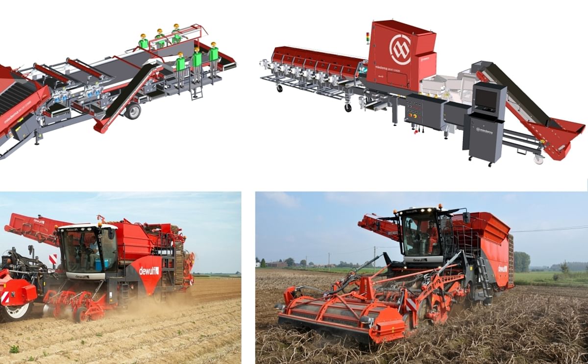 Dewulf-Miedema present their potato handling and harvesting innovations at Potato Europe