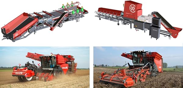 Some of the innovations Dewulf - Miedema will present at PotatoEurope 2016 in France