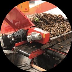 SB 451 Receiving hopper of 10-12 m³