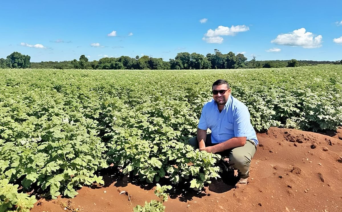 Diego Garcete, coordinador de Producción de Papa y Cebolla del MAG Diego Garcete, coordinador de Producción de Papa y Cebolla del MAG