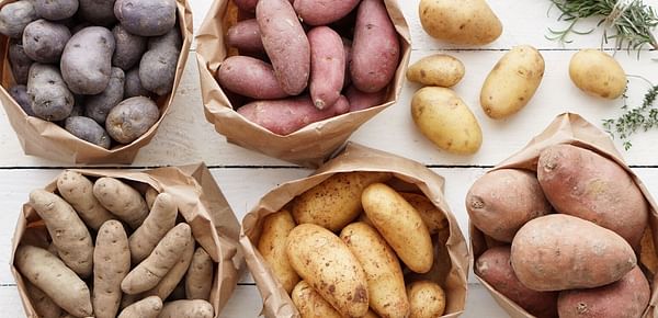 Verschillende soorten aardappels
