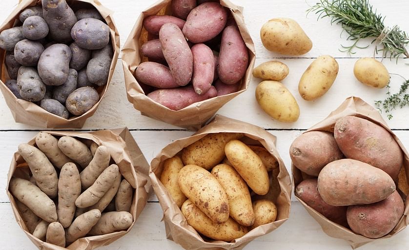 Verschillende soorten aardappels