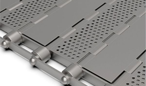 DK Transportbaand Plate Link Metal Conveyor Belt DK Transportbaand Plate Link Metal Conveyor Belt