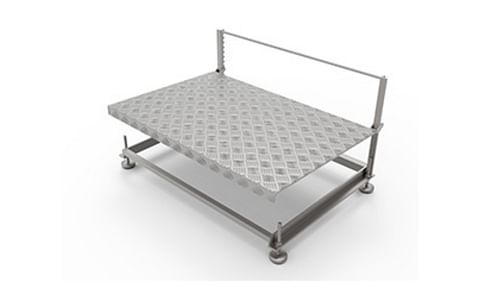 DK Transportbaand - Adjustable Standing Plate DK Transportbaand - Adjustable Standing Plate