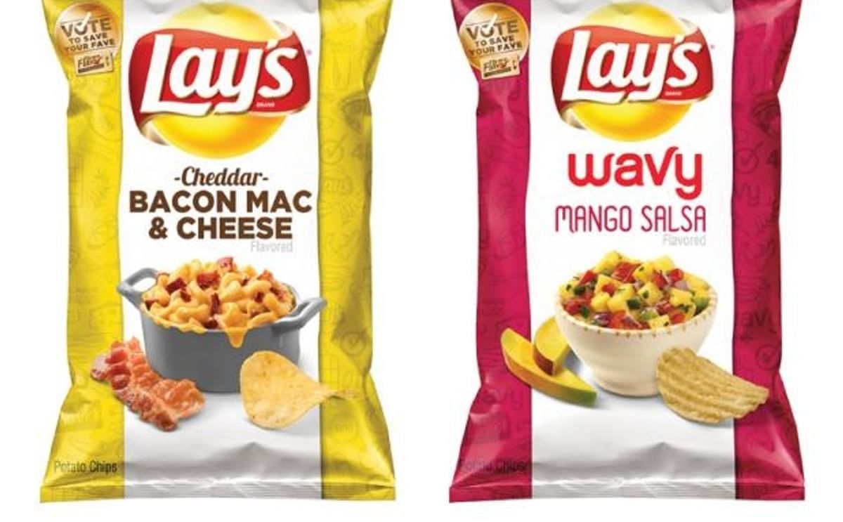 Lays finalists 2nd Do-us-a-flavor contest in the United States: Lay's Cappuccino, Lay's Cheddar Bacon Mac & Cheese, Lay's Kettle Cooked Wasabi Ginger and Lay's Wavy Mango Salsa Lays finalists 2nd Do-us-a-flavor contest in the United States: Lay's Cappuccino, Lay's Cheddar Bacon Mac & Cheese, Lay's Kettle Cooked Wasabi Ginger and Lay's Wavy Mango Salsa