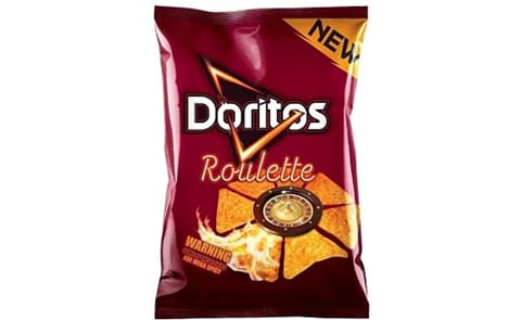Doritos Roulette launched in the UK: your tortilla chip may be spicy. Doritos Roulette launched in the UK: your tortilla chip may be spicy.