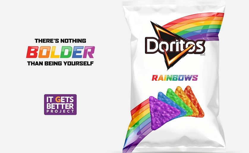 Doritos Rainbow Chips, a new, limited-edition product to celebrate and support the lesbian, gay, bisexual and transgender (LGBT) community in the boldest, most colorful way possible.