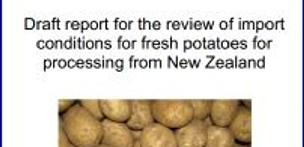  draft report import potatoes (Australia)
