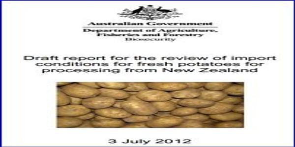  draft report import potatoes (Australia)