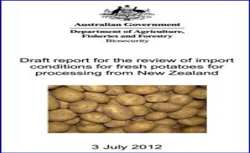 Potatoes New Zealand welcomes step towards fresh potato exports for processing to Australia