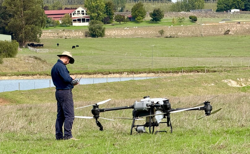 Smart farming with drones