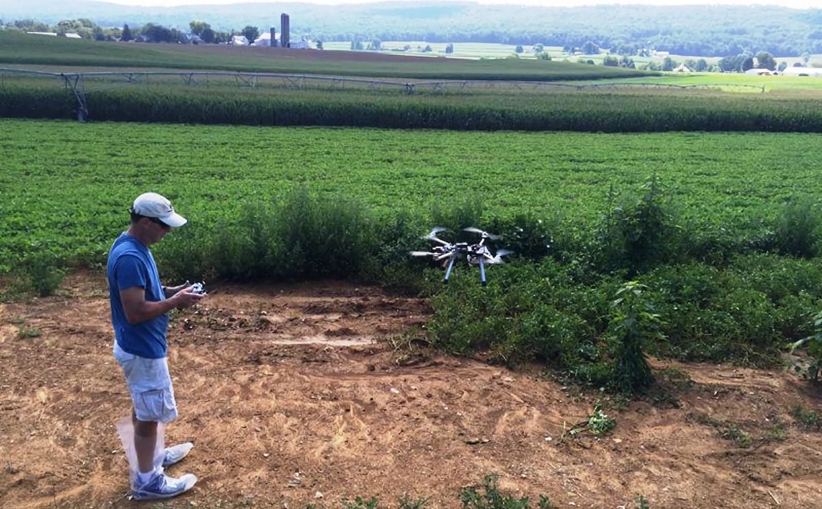 Agricultural tech revolution: Eyes in sky precise for potatoes. Agricultural tech revolution: Eyes in sky precise for potatoes.