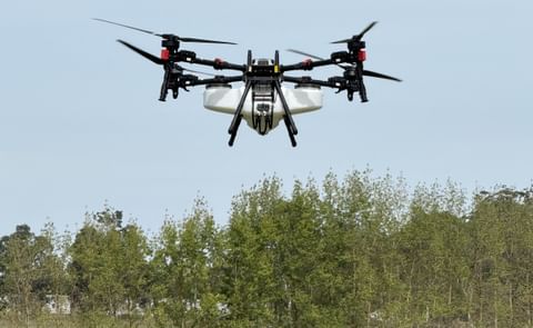 Drones in action at the Pemberton field day, showcasing cutting-edge tech for smarter, more efficient potato farming. Drones in action at the Pemberton field day, showcasing cutting-edge tech for smarter, more efficient potato farming.
