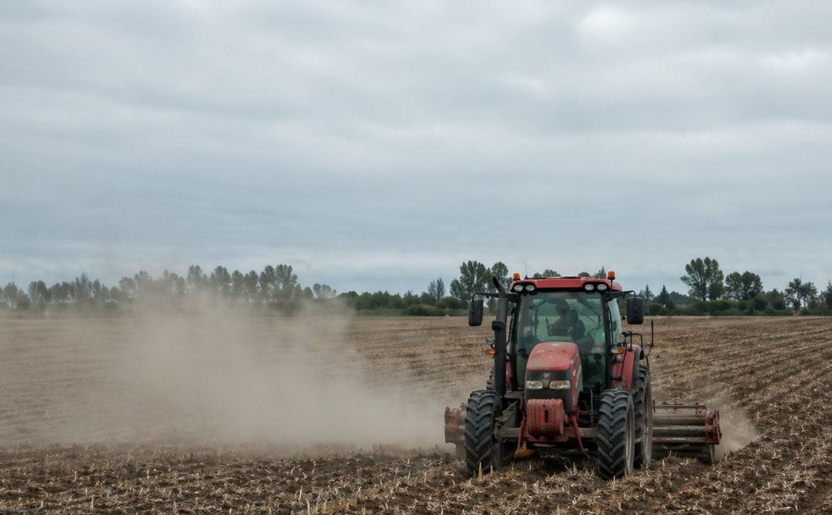 Dry harvest conditions in British Columbia Dry harvest conditions in British Columbia