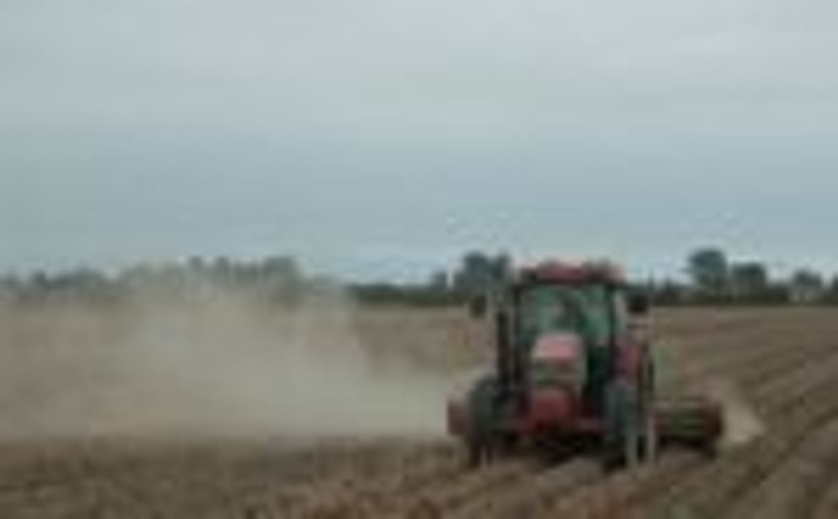 Dry harvest conditions in British Columbia Dry harvest conditions in British Columbia