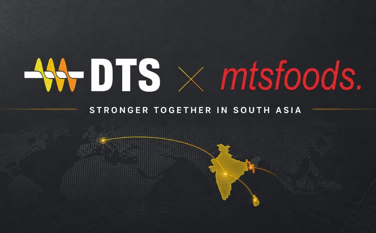 DTS and MTS Foods announce a strategic commercial partnership to deliver advanced thermal food processing solutions across India Sri Lanka and Bangladesh.