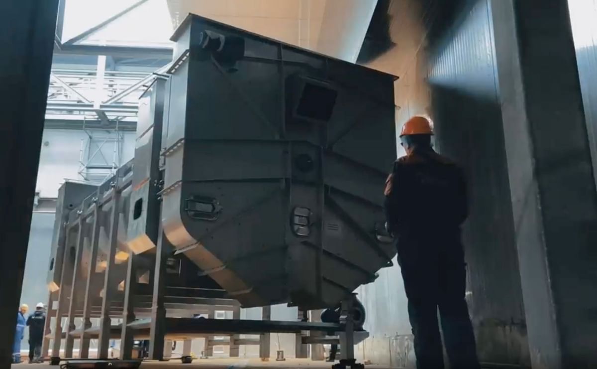 Largest-ever Dutch TecSource Potato Blancher being installed at Farm Frites Oudenhoorn Largest-ever Dutch TecSource Potato Blancher being installed at Farm Frites Oudenhoorn