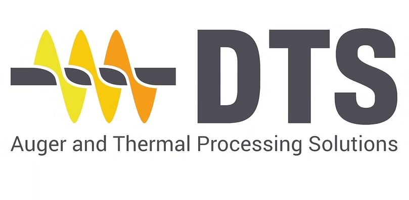 The new DTS logo features the tag line 'Auger and Thermal Processing Solutions'. New is also the changing colour of the auger, representing Thermal Processing