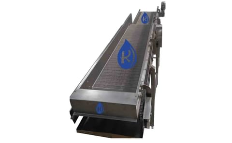Dual-stage De-oiling Conveyor for Pellets Snacks Namkeen Dual-stage De-oiling Conveyor for Pellets Snacks Namkeen