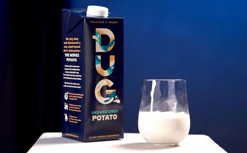 Dug potato milk