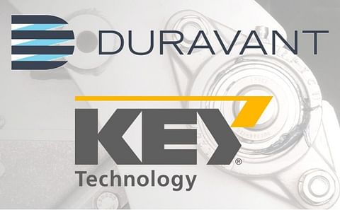 Duravant LLC, a global engineered equipment and automation solutions provider to the food processing, packaging and material handling sectors, announced that it has entered into a definitive agreement to acquire Key Technology, Inc. Duravant LLC, a global engineered equipment and automation solutions provider to the food processing, packaging and material handling sectors, announced that it has entered into a definitive agreement to acquire Key Technology, Inc.