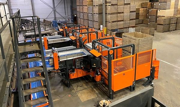 Dutch Potato Packer Gets Complete Box Emptying Line