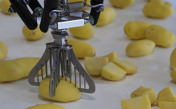Dutch potato processor designs slicer that proves to be