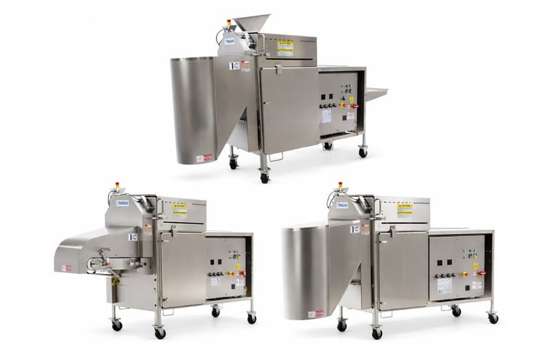 Urschel E TranSlicer Cutter with Built-In Discharge Conveyor Urschel E TranSlicer Cutter with Built-In Discharge Conveyor