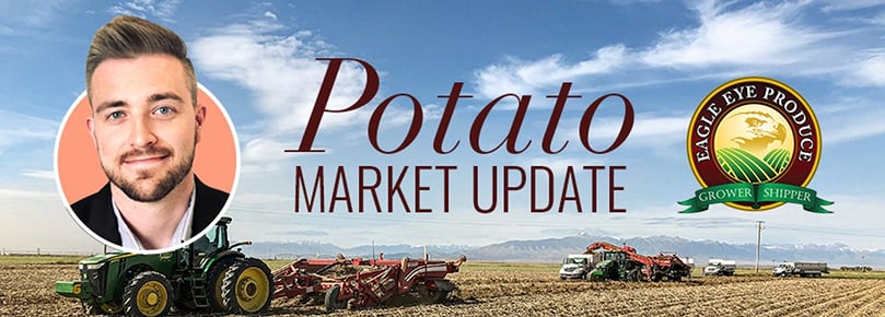 Dallin Klingler shares of the first harvests of the russets earlier this month. Dallin Klingler shares of the first harvests of the russets earlier this month.