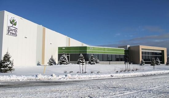 EarthFresh new office and production facility in Burlington, Ontario